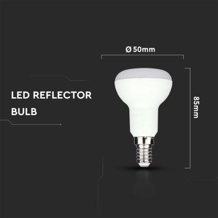 LED Bulb SAMSUNG CHIP R50 E14/4,8W/230V 3000K