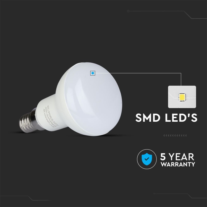 LED Bulb SAMSUNG CHIP R50 E14/4,8W/230V 6500K