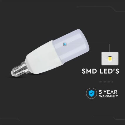 LED Bulb SAMSUNG CHIP T37 E14/7,5W/230V 6400K