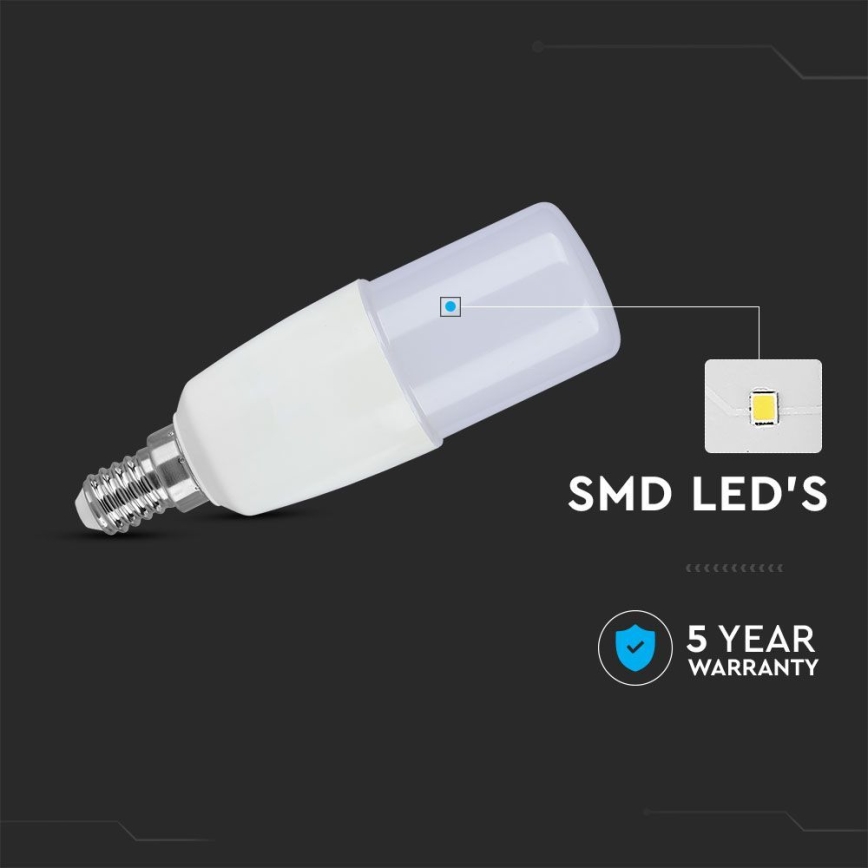 LED Bulb SAMSUNG CHIP T37 E14/7,5W/230V 6400K