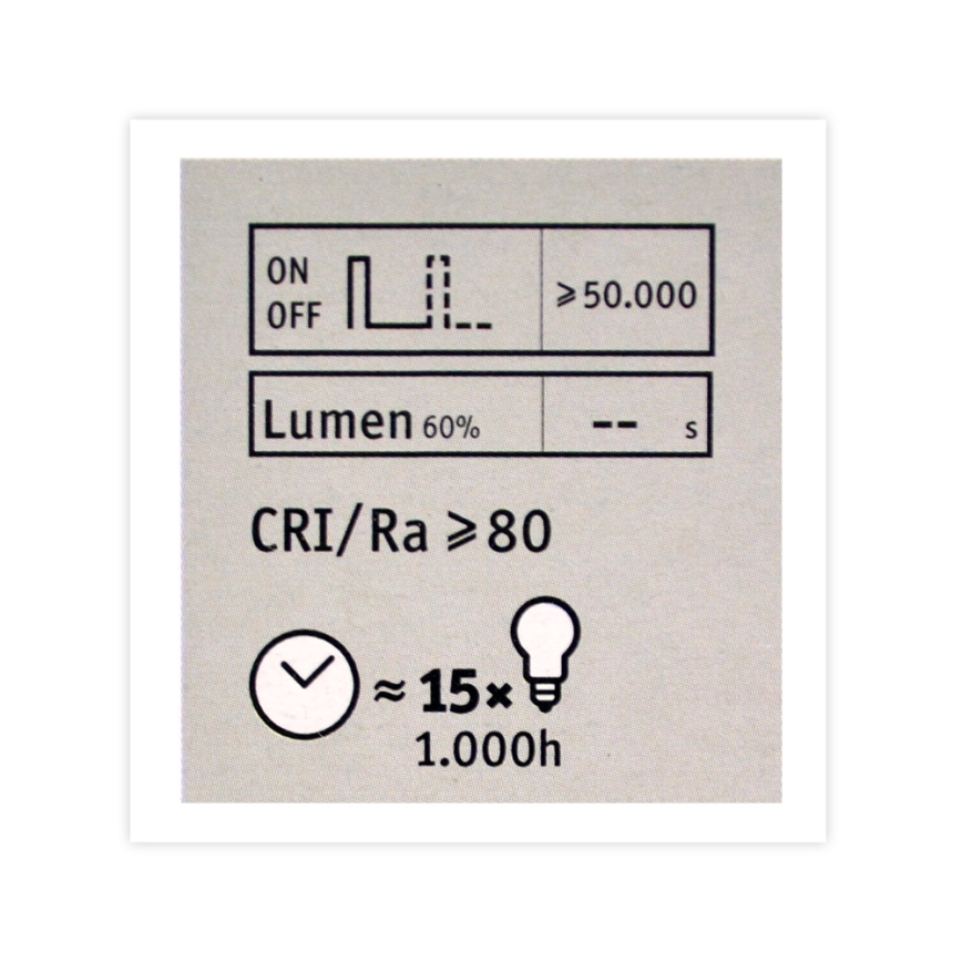 LED Bulb SHAPE G125 E27/4W/230V 2700K - Paulmann 28764