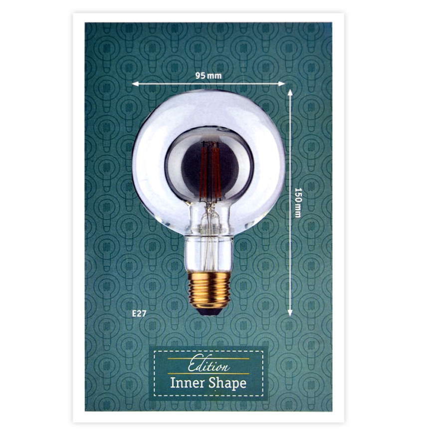 LED Bulb SHAPE G95 E27/4W/230V 2700K - Paulmann 28766