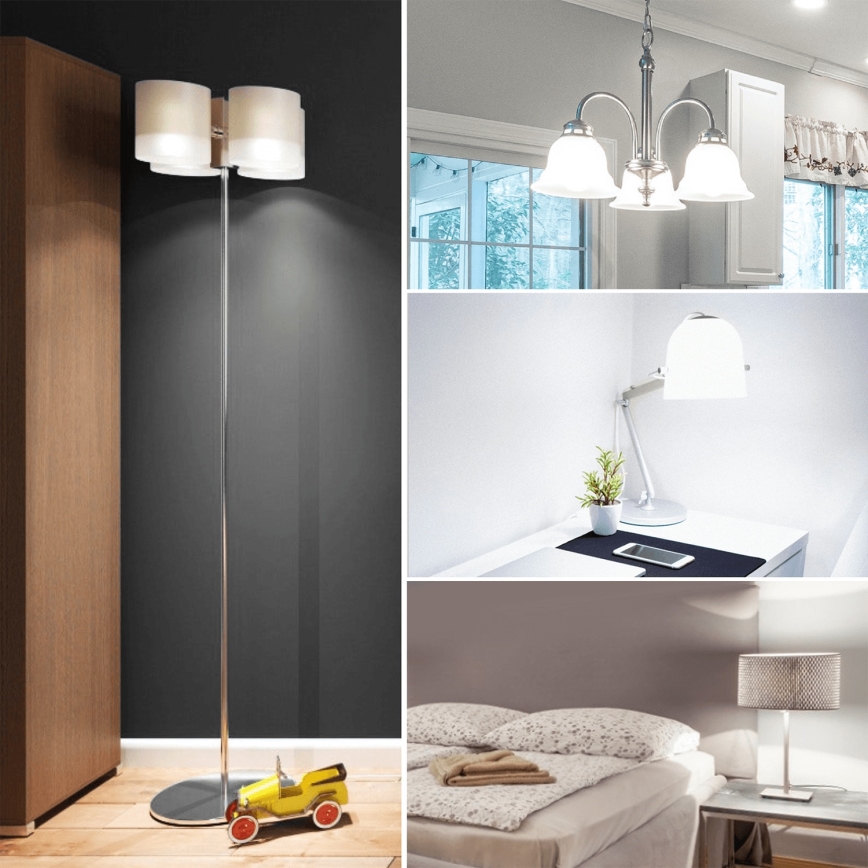 LED Bulb ST64 E27/10W/230V 6500K - Aigostar