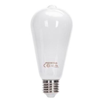 LED Bulb ST64 E27/12W/230V 320° 2700K - Aigostar