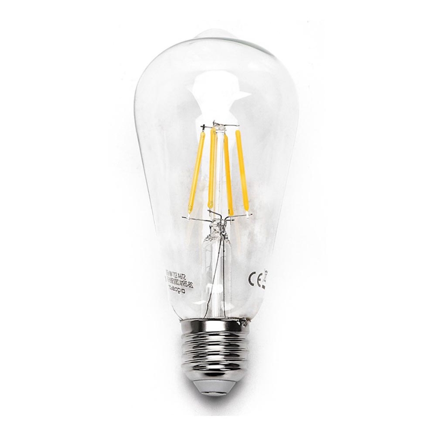 LED bulb ST64 E27/8W/230V 2700K - Aigostar
