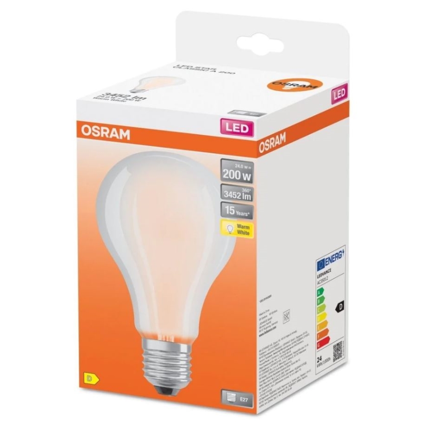 LED Bulb STAR E27/24W/230V 2700K - Osram