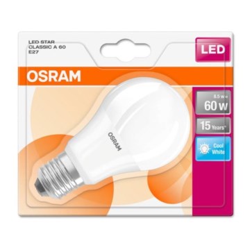 LED Bulb STAR E27/8,5W/230V 4000K - Osram