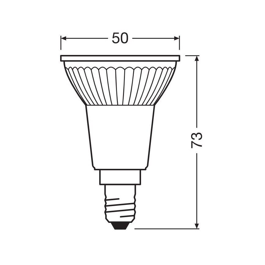 LED Bulb STAR PAR16 E14/4,5W/230V 2700K - Osram