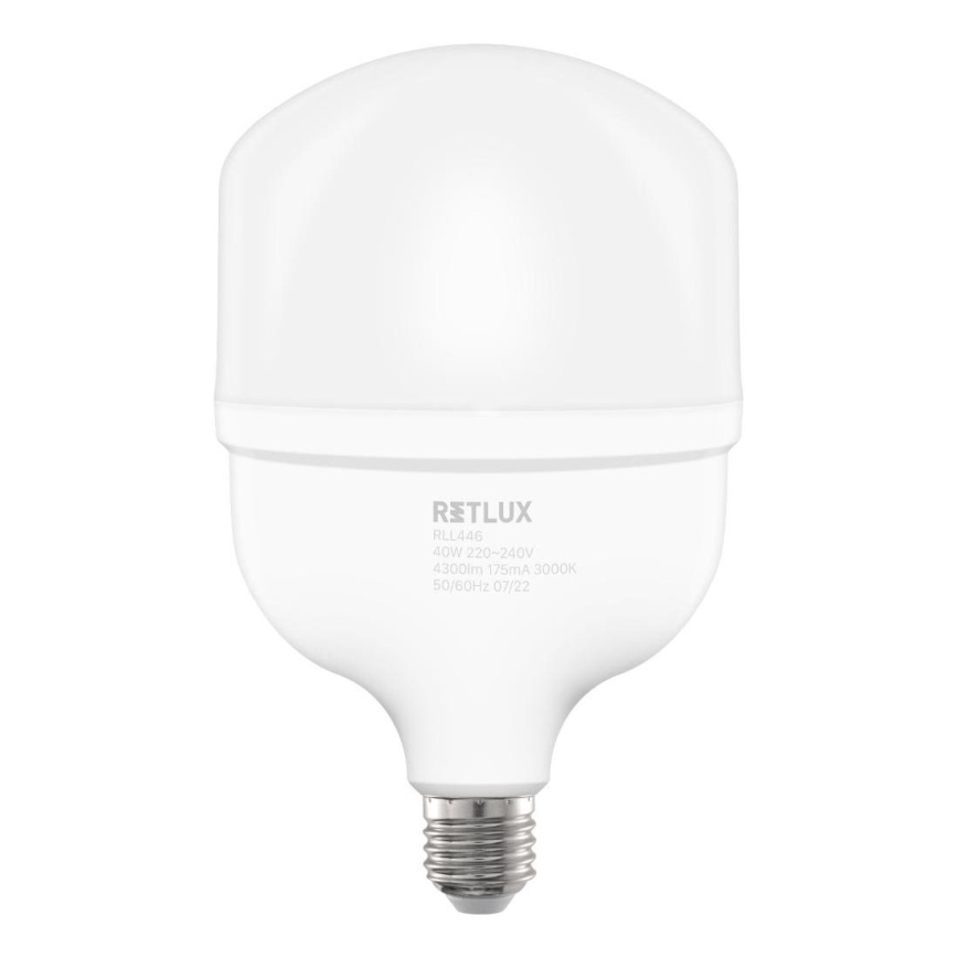 LED Bulb T120 E27/40W/230V 3000K