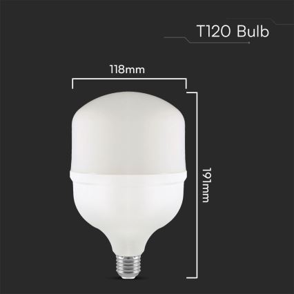 LED Bulb T120, E27, 40W, 230V, 4000K