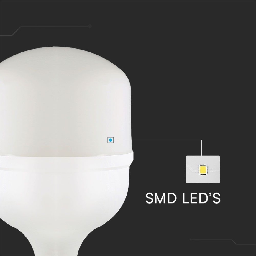 LED Bulb T140 E27/50W/230V 4000K