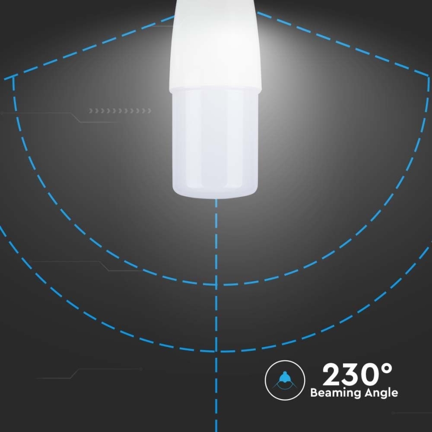 LED Bulb T37 E14/9W/230V 2700K