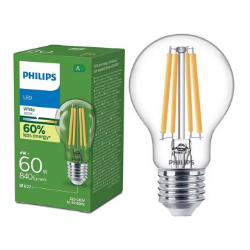 LED Bulb ULTRAEFFICIENT VINTAGE Philips A60 E27/4W/230V 3000K