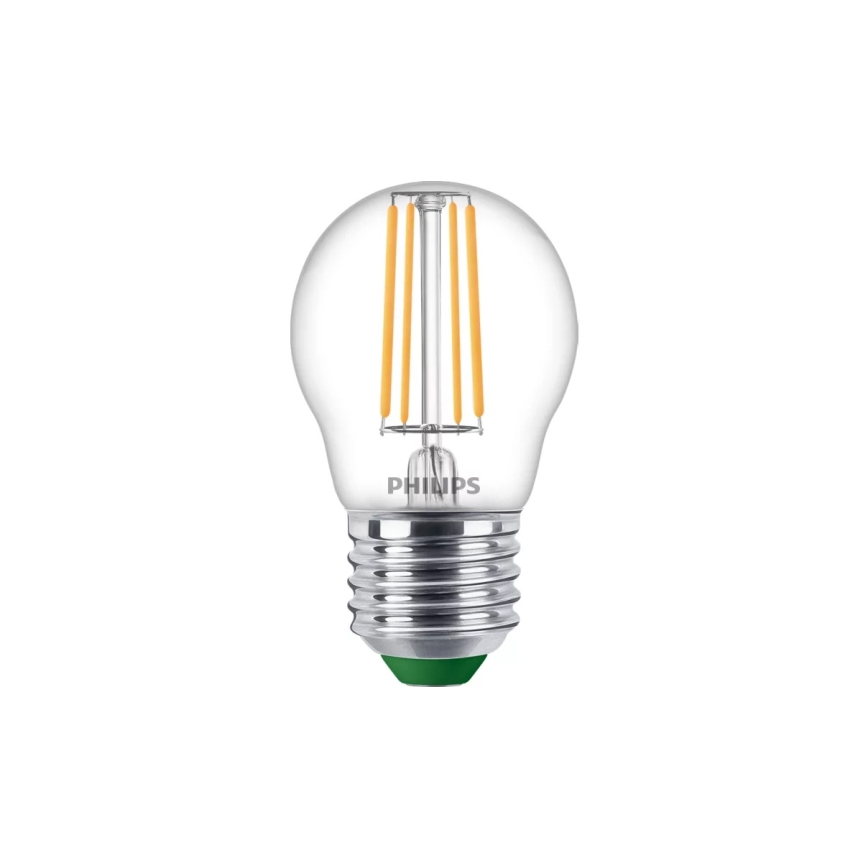LED Bulb ULTRAEFFICIENT VINTAGE Philips P45 E27/1.2W/230V 2700K