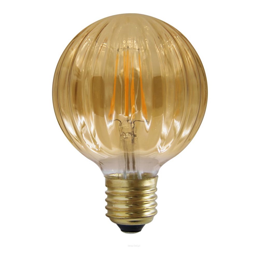 LED bulb VINTAGE AMBER E27/4W/230V G100 2700K