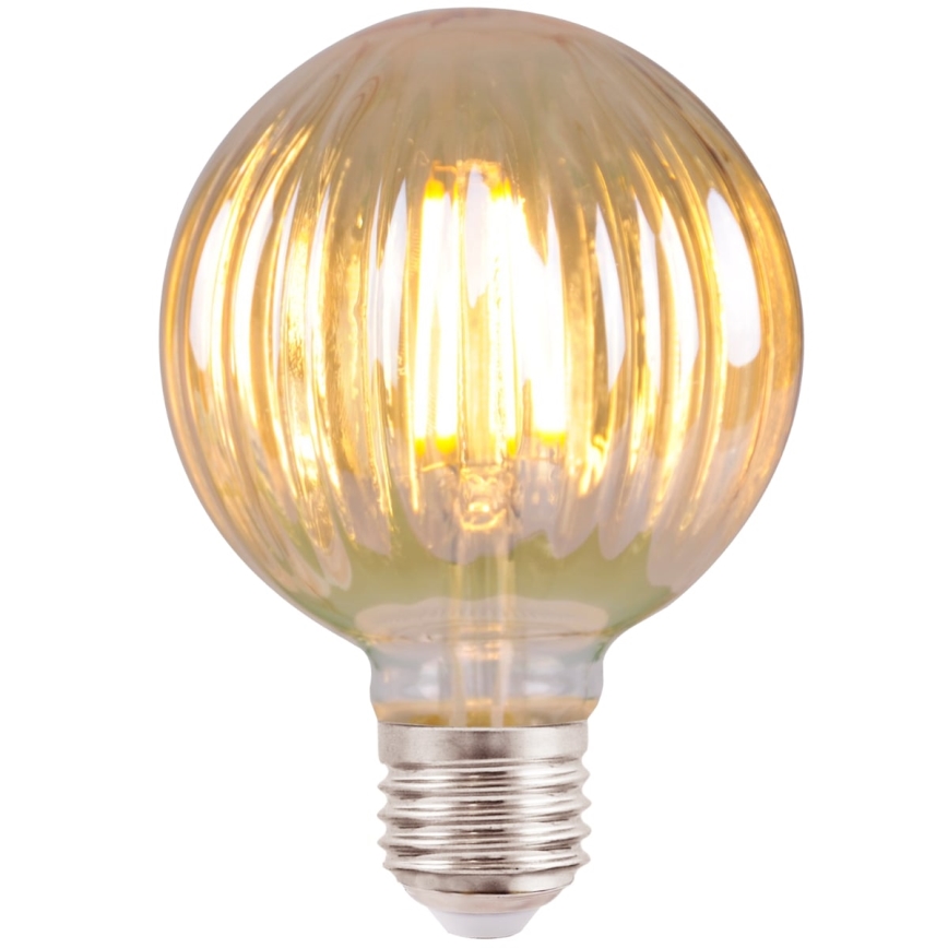 LED bulb VINTAGE AMBER E27/4W/230V G100 2700K