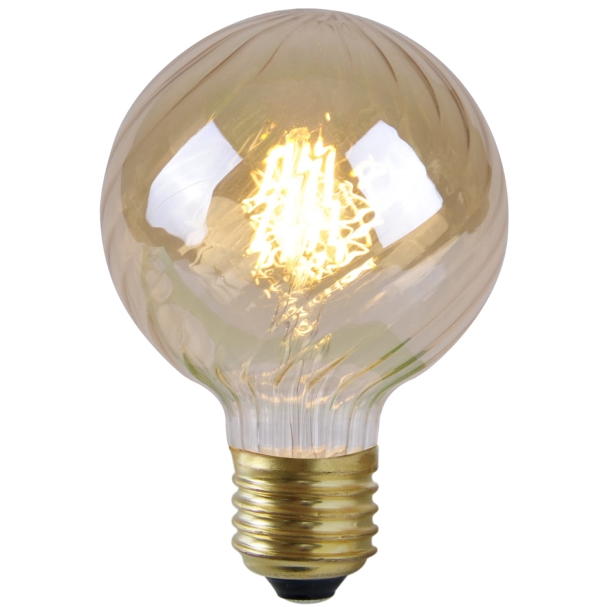 LED Bulb VINTAGE AMBER G95 E27/4W/230V 2700K
