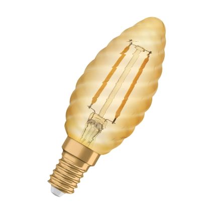 LED Bulb VINTAGE E14/1,5W/230V 2400K - Osram