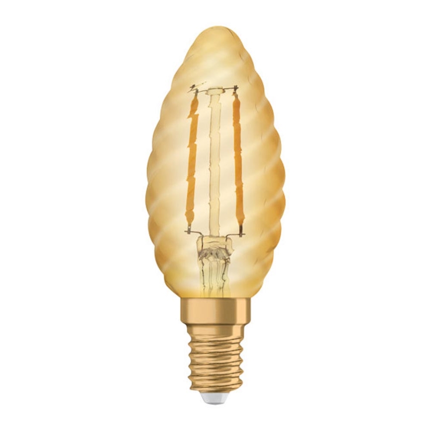 LED Bulb VINTAGE E14/1,5W/230V 2400K - Osram
