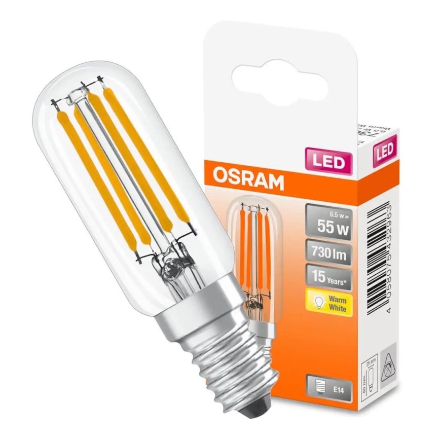 LED Bulb VINTAGE E14/6,5W/230V 2700K - Osram