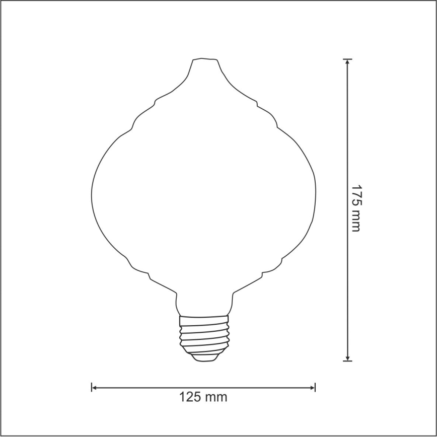 LED Bulb VINTAGE E27/4W/230V 2700K