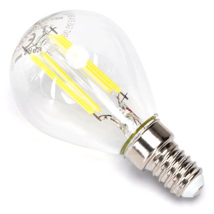 LED Bulb VINTAGE G45 E14/6W/230V 6500K - Aigostar