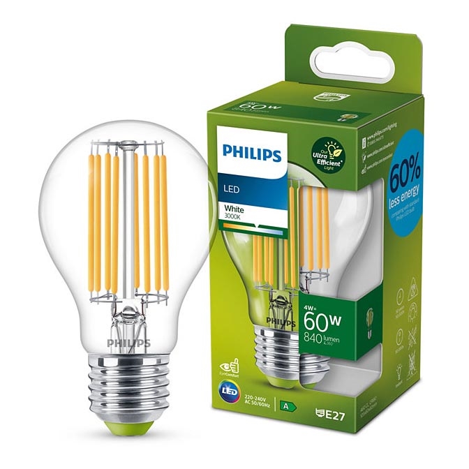LED Bulb VINTAGE Philips A60 E27/4W/230V 3000K