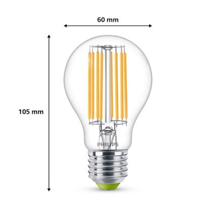 LED Bulb VINTAGE Philips A60 E27/4W/230V 3000K