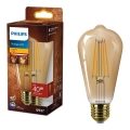 LED Bulb VINTAGE Philips ST64 E27/7W/230V 1800K