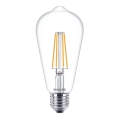 LED Bulb VINTAGE Philips ST64 E27/7W/230V 2700K