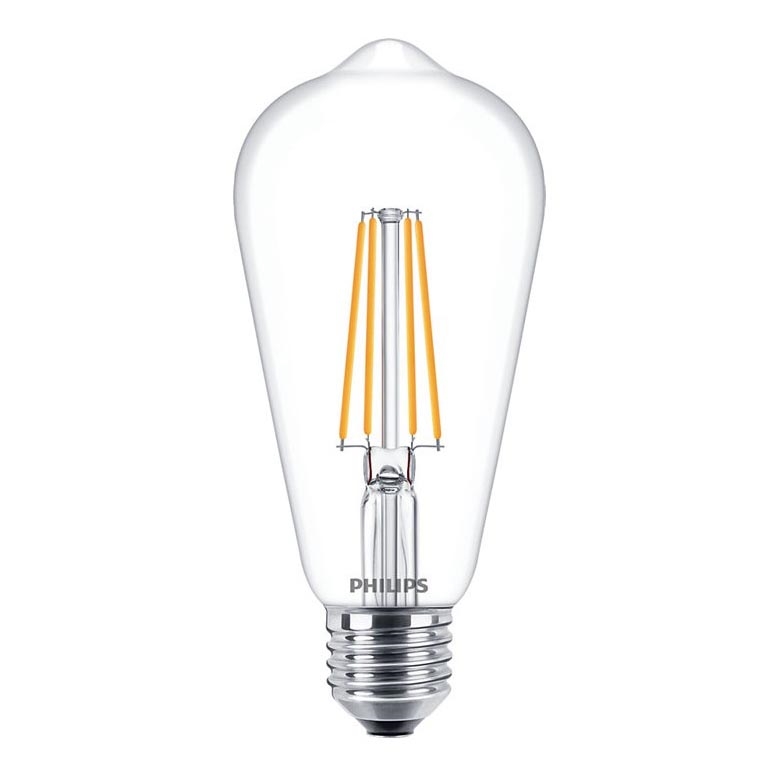 LED Bulb VINTAGE Philips ST64 E27/7W/230V 2700K