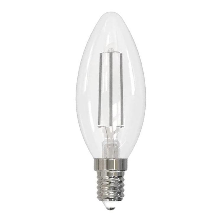 LED Bulb WHITE FILAMENT C35 E14/4,5W/230V 3000K