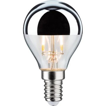 LED Bulb with a mirror spherical cap CROWN E14/2,6W/230V 2700K - Paulmann 28663