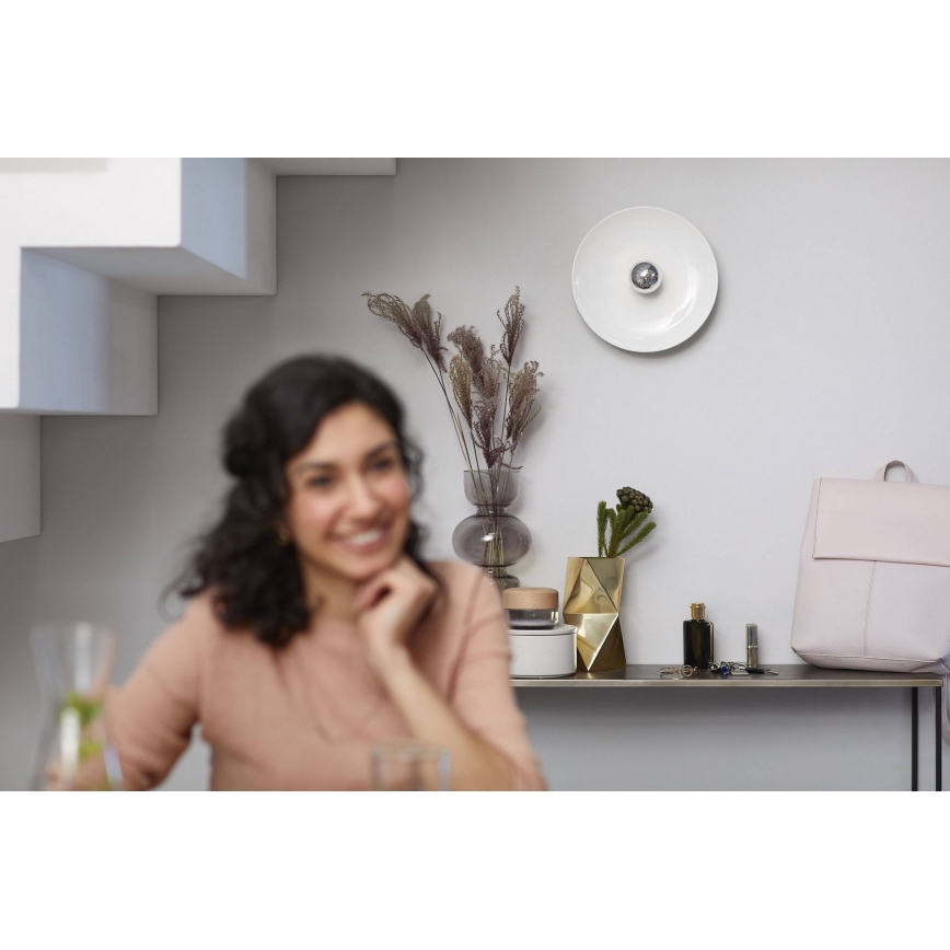 LED Bulb with a mirror spherical cap Philips DECO E27/4W/230V 2700K