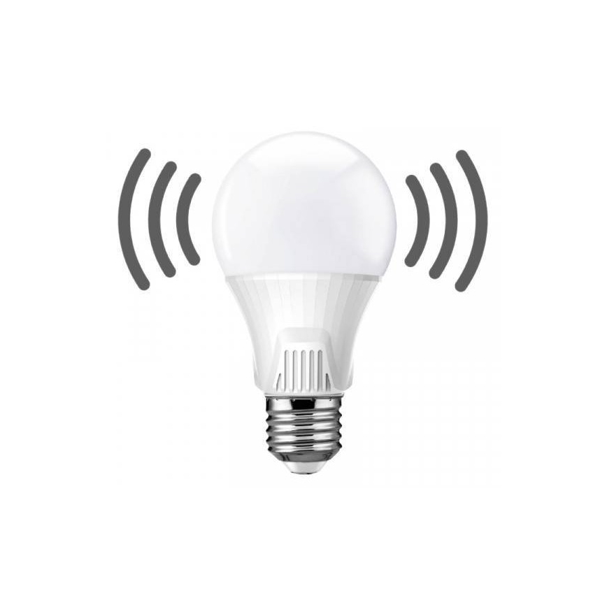 LED Bulb with a sensor E27/9W/230V 6500K