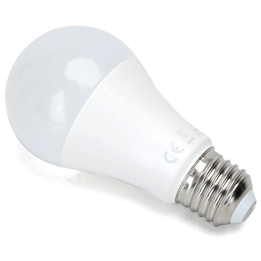 LED Bulb with Dusk Sensor A60 E27/12W/230V 3000K - Aigostar