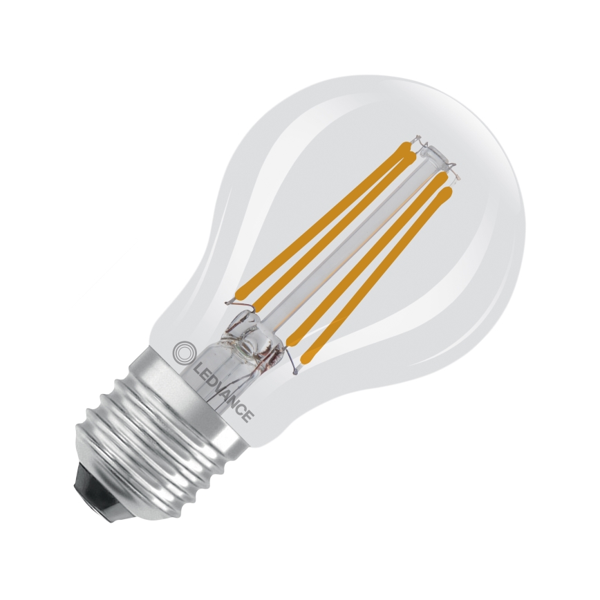 LED bulb with dusk sensor CLASSIC FILAMENT A60 E27/7,3W/230V 2700K - Osram