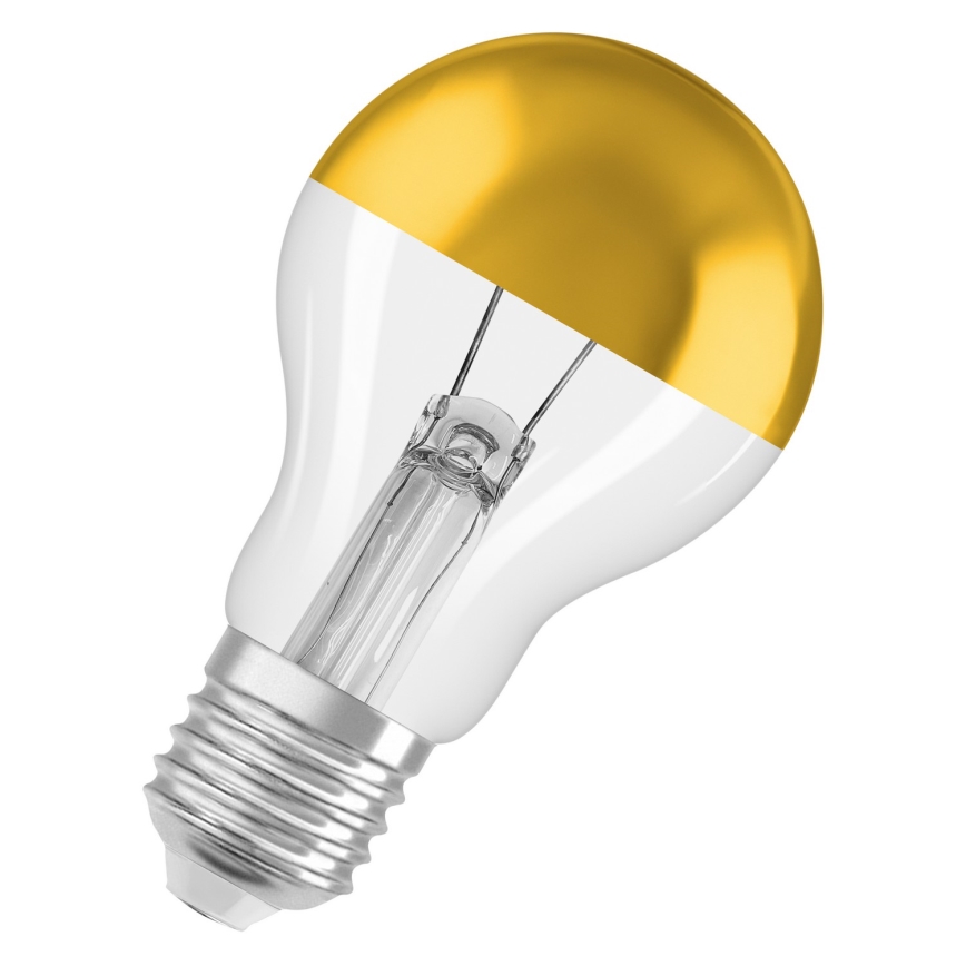 LED Bulb with mirrored cap SUPERSTAR E27/7W/230V 2700K gold - Osram