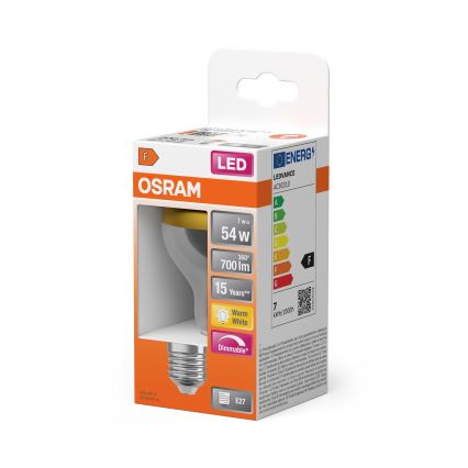 LED Bulb with mirrored cap SUPERSTAR E27/7W/230V 2700K gold - Osram