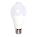 LED Bulb with Motion and Dusk Sensor A60 E27/15W/230V 6500K - Aigostar