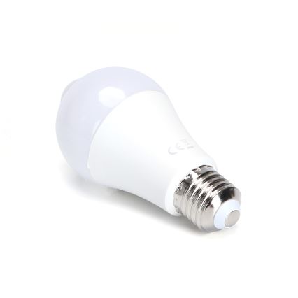 LED Bulb with Motion and Dusk Sensor A60 E27/6W/230V 3000K - Aigostar