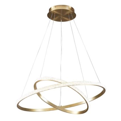 LED cable-hung chandelier DIANA LED/44W/230V 4000K dia. 59 cm gold