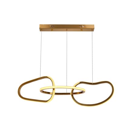 LED Cable Pendant ANNELI LED/30W/230V 80 cm, Gold