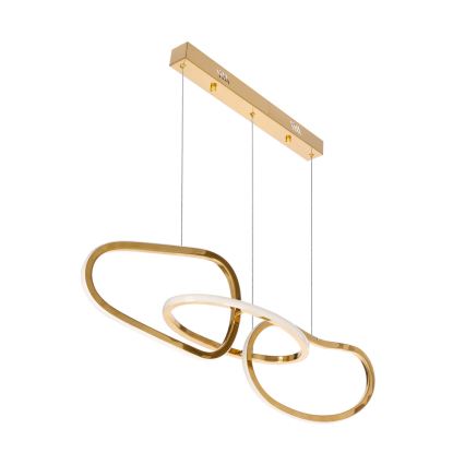LED Cable Pendant ANNELI LED/30W/230V 80 cm, Gold