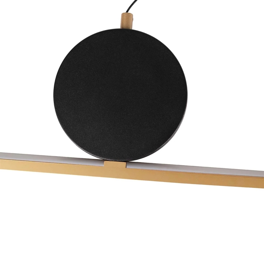 LED cable pendant FLORENTYNA LED/48W/230V 4000K gold/black