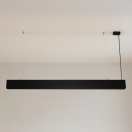 LED Cable Pendant LED/55W/230V 3000/4000/6500K 120 cm Black