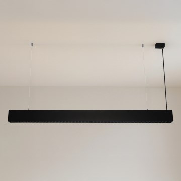 LED Cable Pendant LED/55W/230V 3000/4000/6500K 120 cm Black
