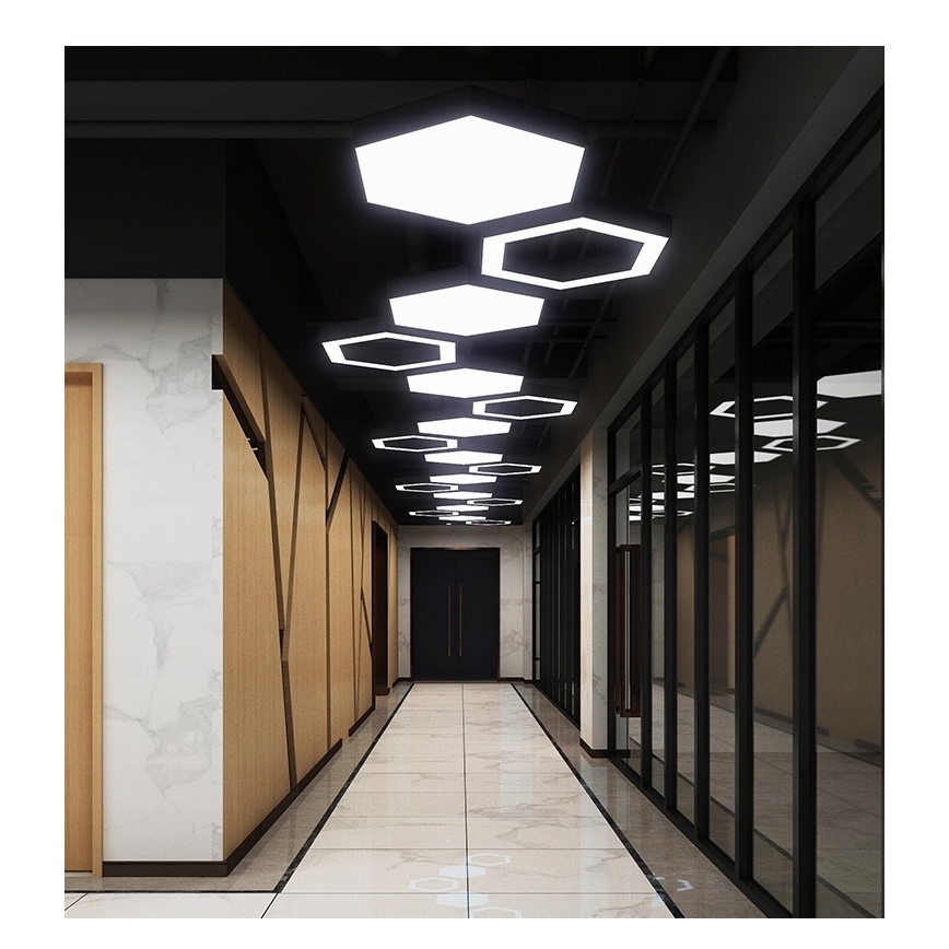 LED cable pendant light LED/20W/230V black