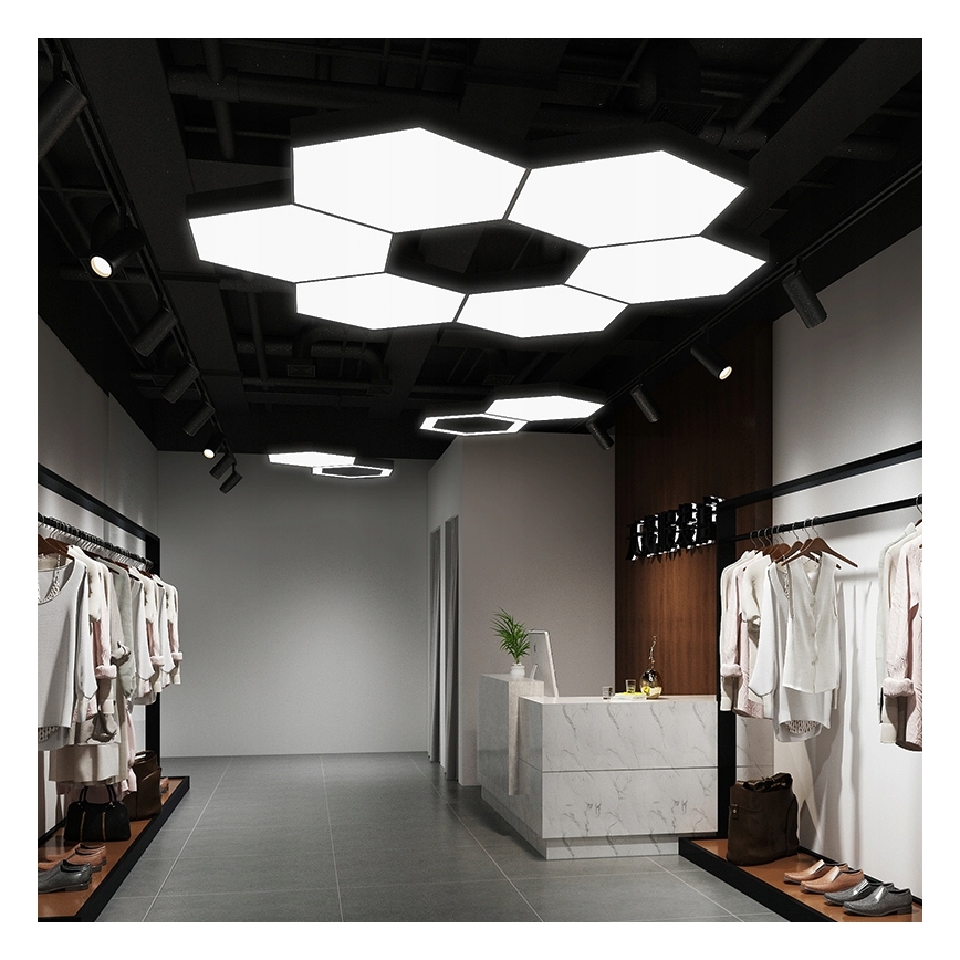 LED cable pendant light LED/20W/230V black