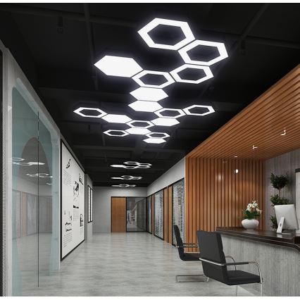 LED cable pendant light LED/20W/230V black